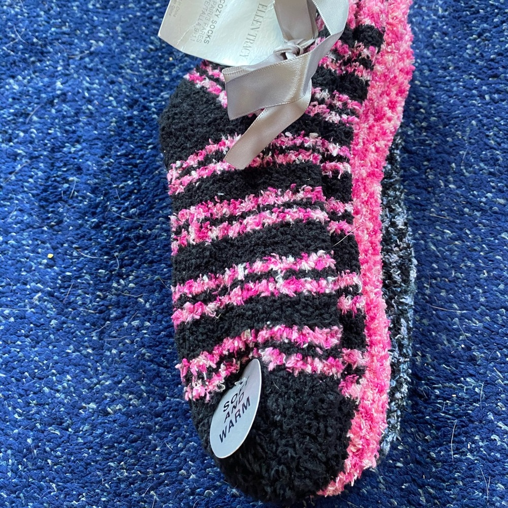 3 Pair Fuzzy Socks